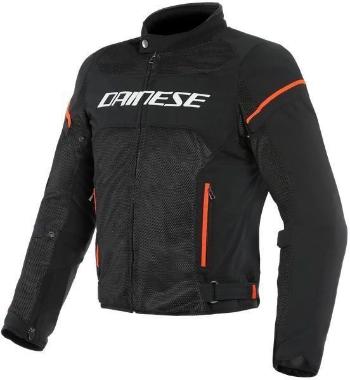 Dainese Air Frame D1 Tex Black/White/Fluo Red 56 Textilní bunda