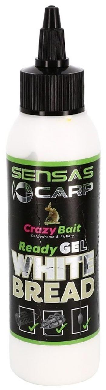 Sensas Gel Crazy 115ml - White Bread (sladký chléb)