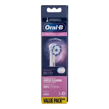 Oral-B Sensitive Clean Brush Heads náhradní hlavice 4 ks nahradních hlavic unisex