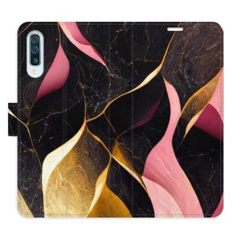 Flipové pouzdro iSaprio - Gold Pink Marble 02 - Samsung Galaxy A50