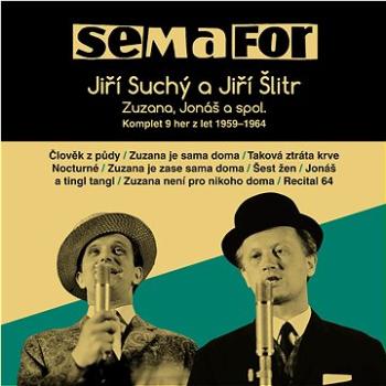 Semafor, Suchý Jiří, Šlitr Jiř: Komplet 9 her z let 1959-1964 (15x CD) - CD (SU6492-2)