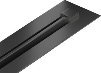 MEXEN Flat 360° Super Slim podlahový žlab otočný 120 cm, černý 1751120