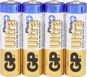 Tužková baterie AA alkalicko-manganová GP Batteries GP15AUP / LR06, 1.5 V, 4 ks