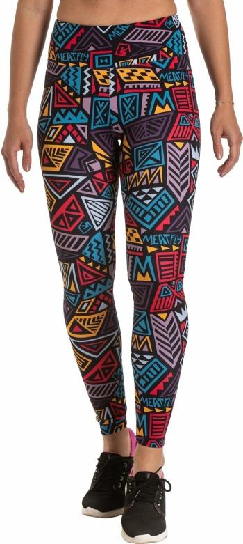 Meatfly Arabel Leggings Dancing Earth XS Fitness kalhoty