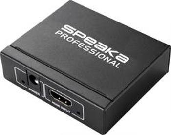 HDMI splitter SpeaKa, 2x port, 1920 x 1080 px, černá