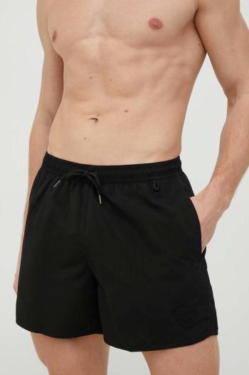Plavkové šortky Emporio Armani Underwear černá barva