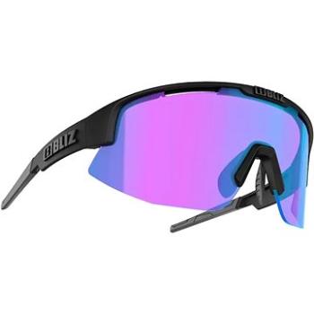 BLIZ - MATRIX NANO OPTICS Nordic Light Matt Black Violet w Blue Multi Cat.2 - 52104-14N (7318480115606)