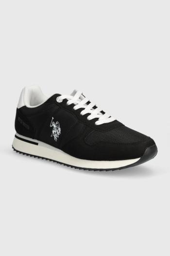 Sneakers boty U.S. Polo Assn. ALTENA černá barva, ALTENA001M 4HT1