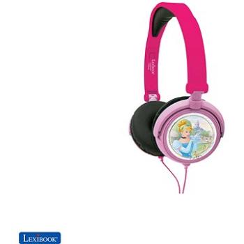 Lexibook Princezny Sluchátka s bezpečnou hlasitostí pro děti (3380743041926)