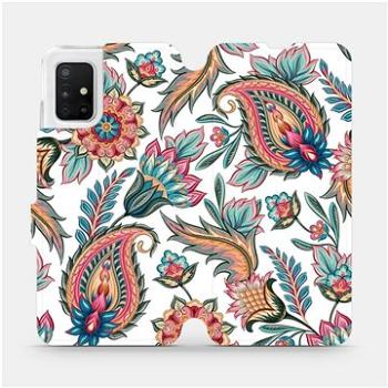 Flipové pouzdro na mobil Samsung Galaxy A51 - MD10S Vintage květy (5903516122103)