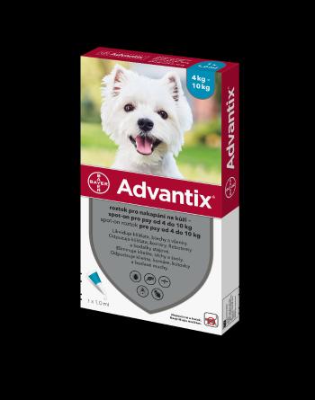 Advantix pro psy od 4 do 10 kg spot-on 1x1 ml