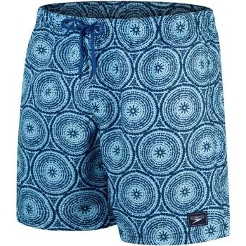 Speedo PRINTED LEISURE 18 WATERSHORT Pánské koupací kraťasy, modrá, velikost