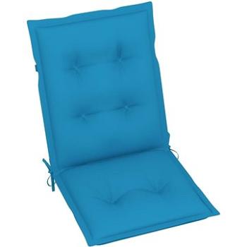 Podušky na zahradní židle 6 ks modré 100 x 50 x 7 cm (314292)