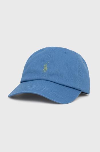 Bavlněná čepice Polo Ralph Lauren hladká