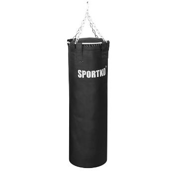 Kožený boxovací pytel SportKO Leather 35x110 cm