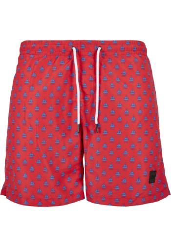 Urban Classics Pattern Swim Shorts lil yacht aop - 3XL