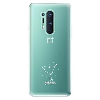 Odolné silikonové pouzdro iSaprio - čiré - Kozoroh - OnePlus 8 Pro