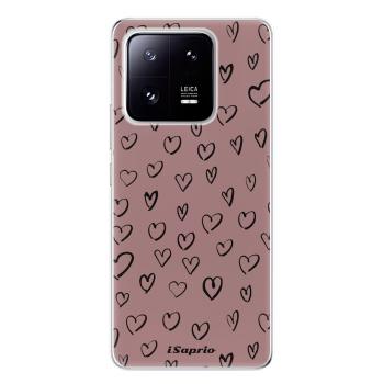 Odolné silikonové pouzdro iSaprio - Heart Dark - Xiaomi 13 Pro