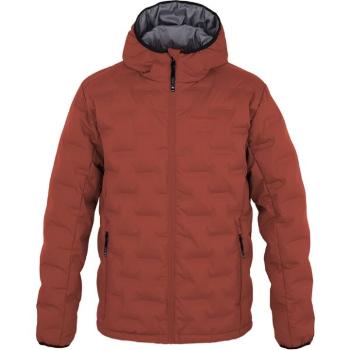 Hannah ZAZU Pánská zimní péřová bunda, červená, velikost XL