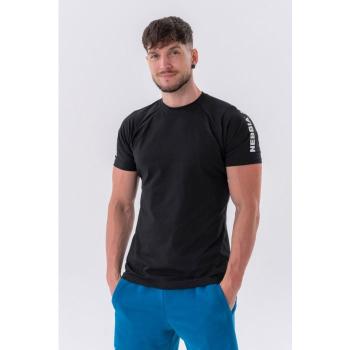 Pánské tričko Sporty Fit Essentials Black L - NEBBIA