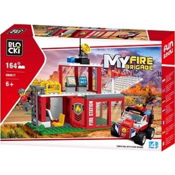 Blocki MyFireBrigade Fire-station  (KB0817)