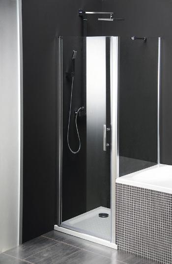 GELCO ONE sprchová zástěna oddělující vanu a sprchový kout, 800x800 mm, čiré sklo GO3780