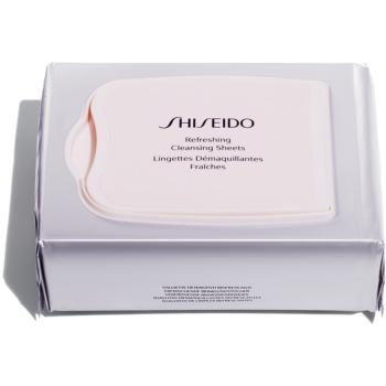 Shiseido Generic Skincare Refreshing Cleansing Sheets odličovací ubrousky pro hloubkové čištění 30 ks