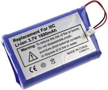 Akumulátor do PDA XCell Náhrada za originální akumulátor 170-0737, B520003 3.7 V 1600 mAh