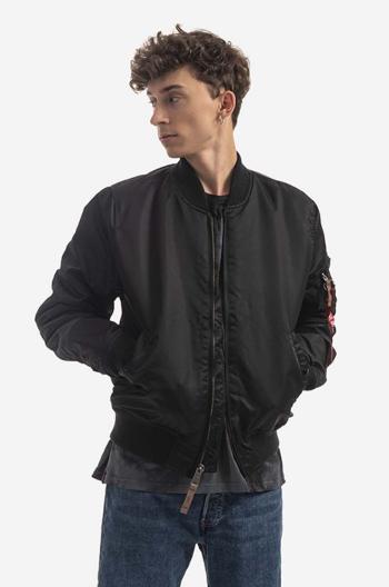 Bomber bunda Alpha Industries 191118 03 černá barva, přechodná