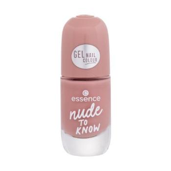 Essence Gel Nail Colour 8 ml lak na nehty pro ženy 30 Nude To Know