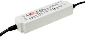 LED driver, napájecí zdroj pro LED konstantní napětí, konstantní proud Mean Well LPF-60-24, 60 W (max), 2.5 A, 14.4 - 24 V/DC