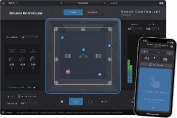 Sound Particles Space Controller Standard (Digitální produkt)