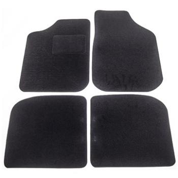 ACI textilní koberce pro AUDI 100 200 82-90  černé (sada 4 ks) (0312X62)