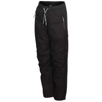 Lewro MALCOM Dětské zateplené kalhoty, černá, velikost 164-170