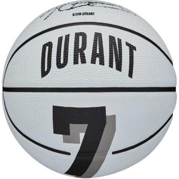 Wilson NBA PLAYER ICON MINI BSKT DURANT 3 Mini basketbalový míč, bílá, velikost