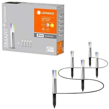 Ledvance - SADA 5x LED RGBW Venkovní lampa SMART+ GARDEN POLE 5xLED/5,7W/230V IP65 Wi-Fi (119456)