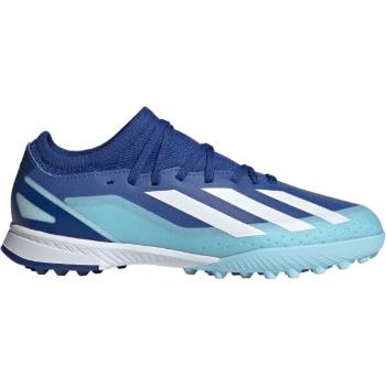 adidas X CRAZYFAST.3 TF J Dětské turfy, modrá, velikost 36 2/3