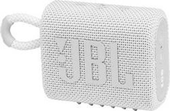 Bluetooth® reproduktor JBL Go 3 vodotěsný, prachotěsný, bílá