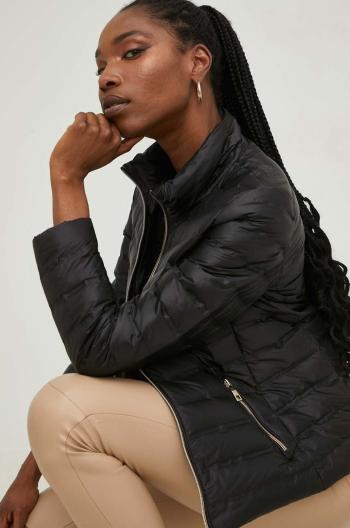 Péřová bunda Answear Lab dámská, černá barva, přechodná