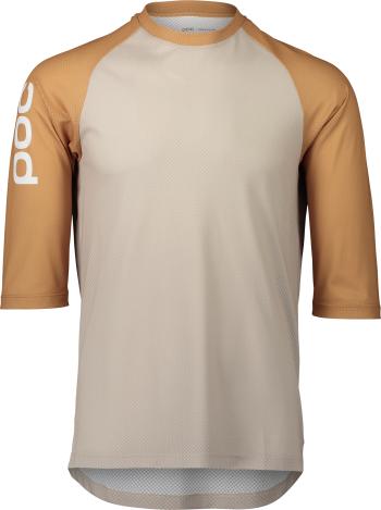 POC MTB Pure 3/4 Jersey - light sandstone beige/aragonite brown XL