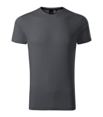 MALFINI Pánské tričko Malfini Exclusive - Světlá antracitová | XL