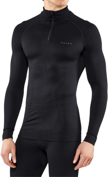 Falke Men long sleeve Shirt Maximum Warm - black L