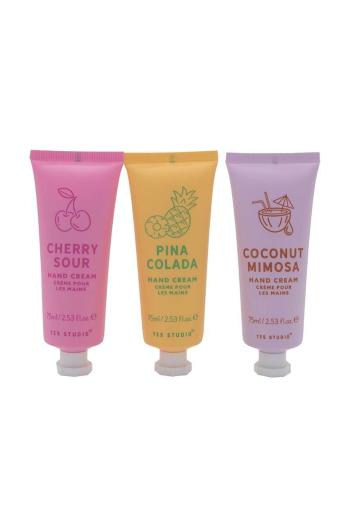 Sada krémů na ruce Yes Studio Fruity Cocktail Hands 3 x 75 ml 3-pack