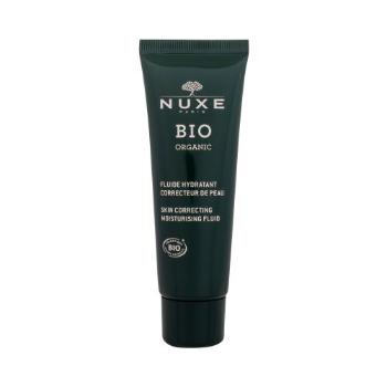 NUXE Bio Organic Skin Correcting Moisturising Fluid 50 ml pleťový gel pro ženy na normální pleť; na smíšenou pleť; na dehydratovanou pleť