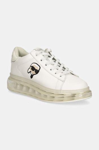 Sneakers boty Karl Lagerfeld KAPRI bílá barva, KL62576L