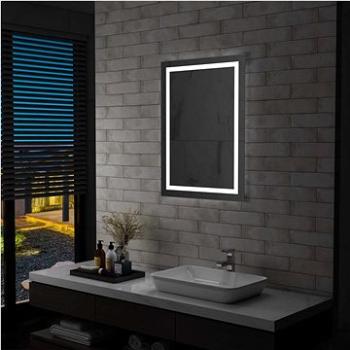 Koupelnové zrcadlo s LED světly a dotykovým senzorem 60 x 80 cm (144730)