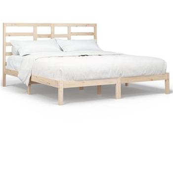 Rám postele masivní dřevo 180 × 200 cm Super King, 3105810 (3105810)