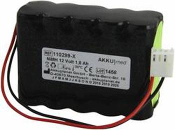 Akumulátor pro lékařské přístroje Akku Med Náhrada za originální akumulátor 601259 12 V 1800 mAh