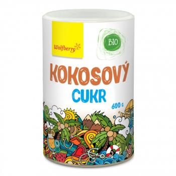 BIO Kokosový cukr 600 g - Wolfberry