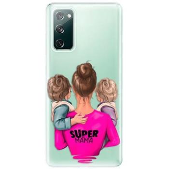 iSaprio Super Mama - Two Boys pro Samsung Galaxy S20 FE (smtwboy-TPU3-S20FE)